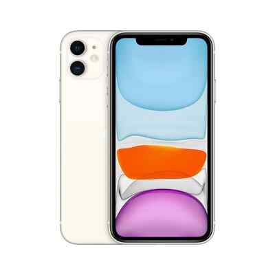 NEW  - Boost Mobile Apple iPhone 11, 6.1'' HD+, 64GB, Prepaid, White