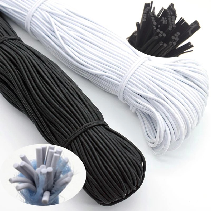 Round Rope Cord Elastic Trousers Sewing Waist Support Trim Crafts