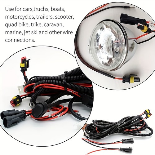 20X Car Electrical Wire Cable 2Pin Connector Way Plug Kit Male Female Waterproof