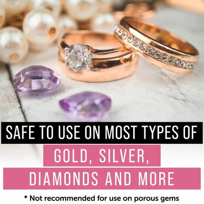 Ultrasonic Jewelry Cleaner Solution - 16 oz Concentrated Bottle