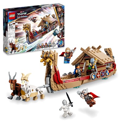 LEGO MARVEL STUDIOS THOR LOVE AND THUNDER 76208 THE GOAT BOAT NEUF SCELLÉ