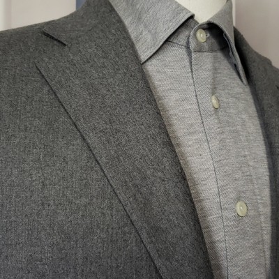 New Hickey Freeman Sport Coat Mens 40R Wool & Cashmere Two Button Double Vented