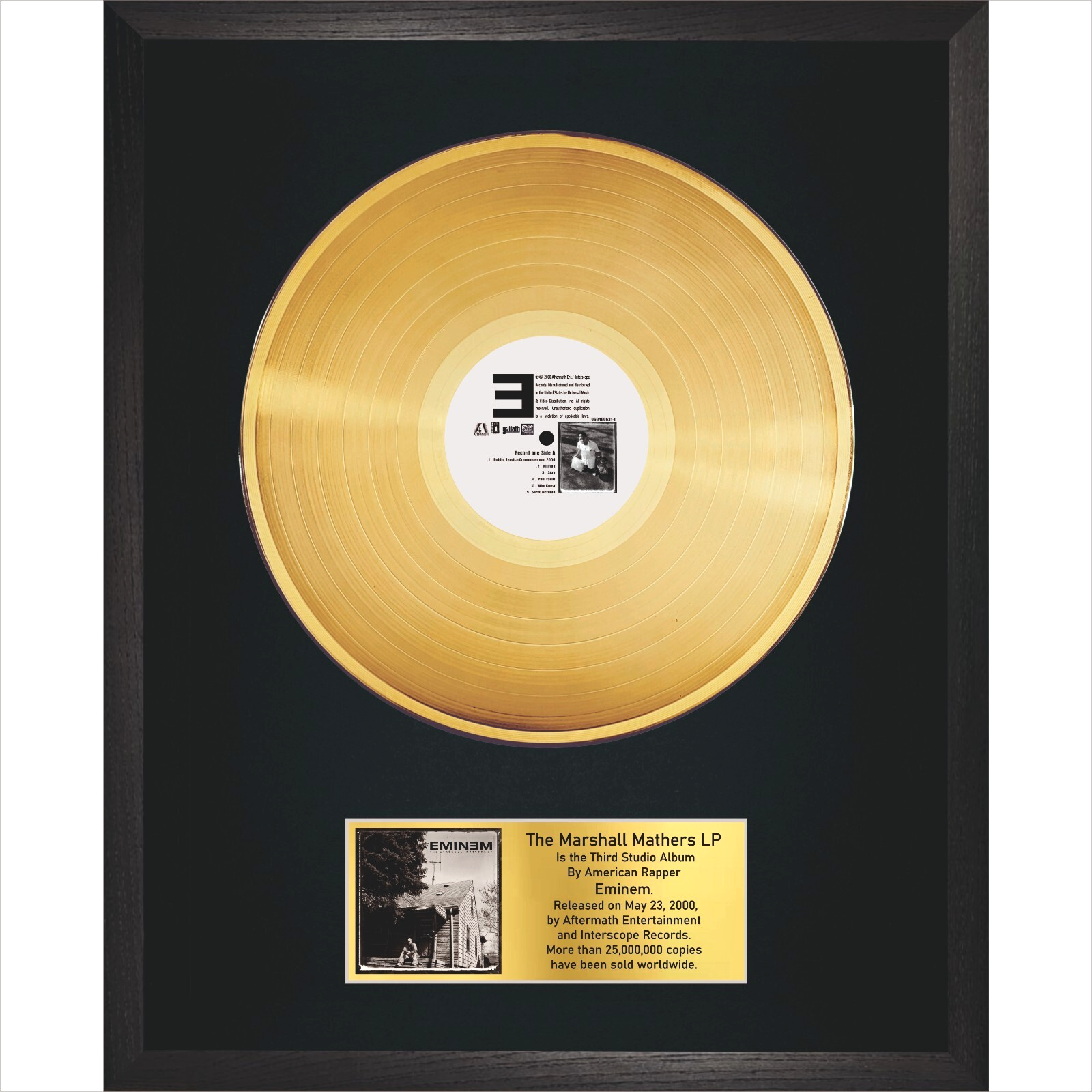 【額縁付き】 EMINEM The Marshall Mathers LP 81e5qfvGI7L._UF1000,1000_QL80_.jpg