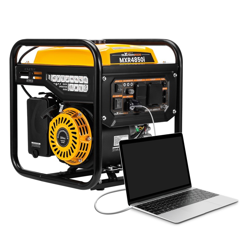 4850W Portable Inverter Generator Gas Powered Quiet for Home Backup