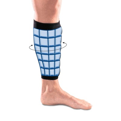 Polar Ice Shin Wrap, Cold Therapy Ice Pack, Medium (Color may vary)