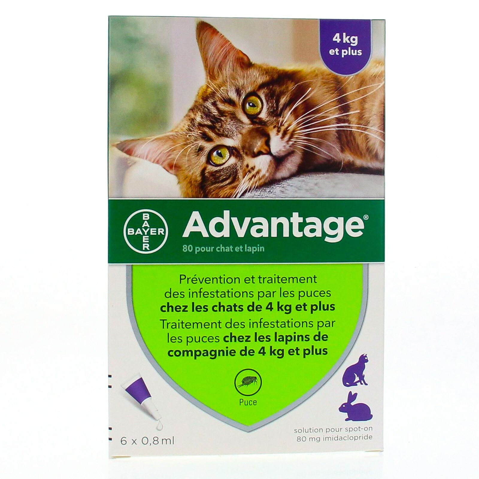 Advantage purple for cats over 9 pounds, ...