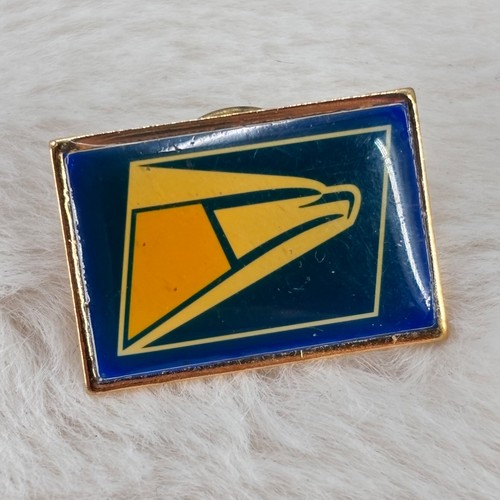 Vtg United States Post Office USPS Logo Enamel Lapel Pin