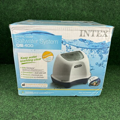 Intex Krystal Clear Saltwater Pool Chlorine System Above Ground Pools QS400