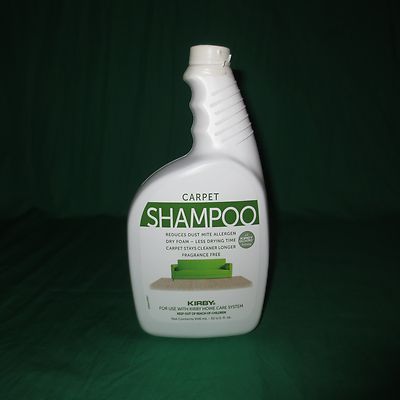 Genuine Kirby Guard 32oz Allergen Carpet Shampoo Cleaner UnScented Dry Foam