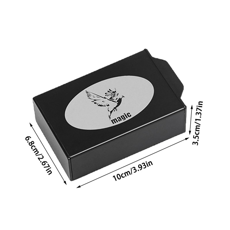 Kids Magic Trick Box Toy Vanishing Deck Disappearing Cards & Box Magic Trick