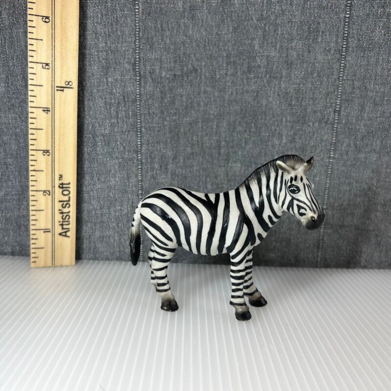 Schleich Zebra Wild Life Nature Animal 2.5" Inch Figure Figurine 1998 Vintage