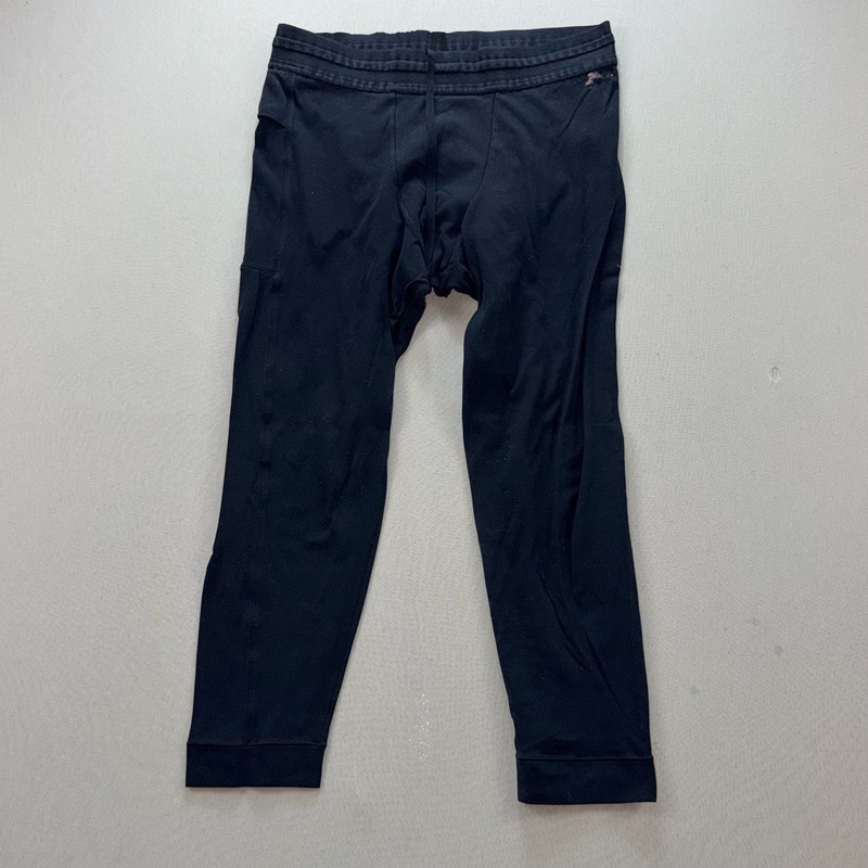 Nike Black Woman Pants Active Tight Fit Yoga Pants Large
