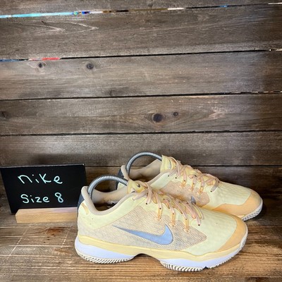 Womens Nike Air Zoom Ultra 845046-810 Yellow Running Gym Shoes Sneakers Size 8