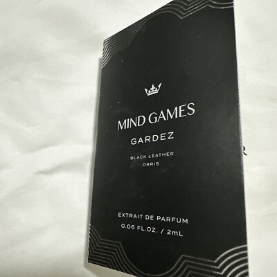 MIND Games GARDEZ Extrait De Parfum 2mL 0.06oz Perfume Spray New