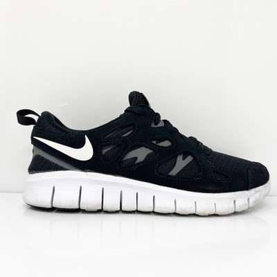 Nike Boys Free Run 2 DD0163-004 Черные кроссовки для бега, размер 7 лет