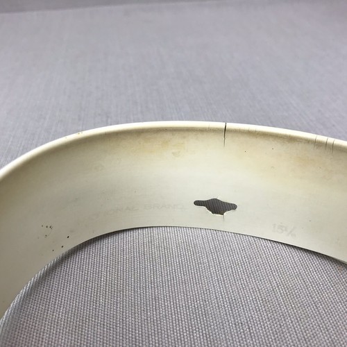 Men's Round Tip Detachable Collar Stiff Antique Vintage 15 Button