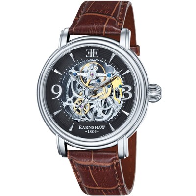 Pre-owned Thomas Earnshaw Longcase Automatic Gray Watch - Brand