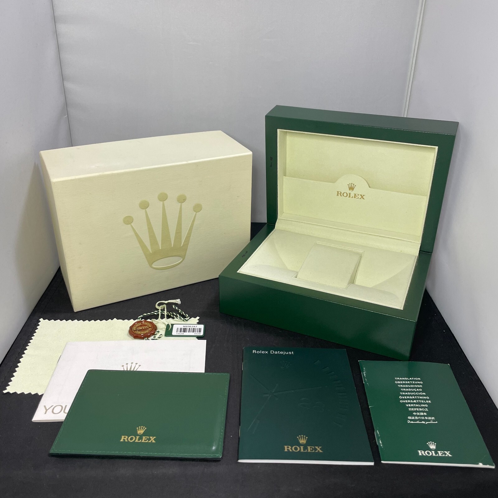 ROLEX 箱　ケース ROLEX DATEJUST 16030 watch box case 67.00.3 Booklet 100