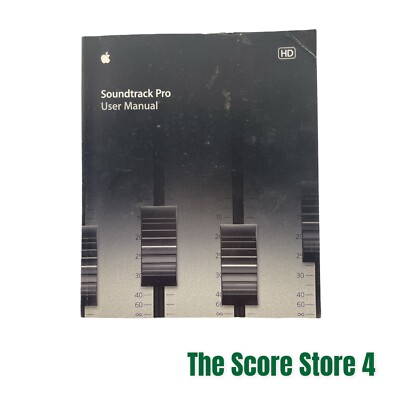 Apple Sound Track Pro User Manual