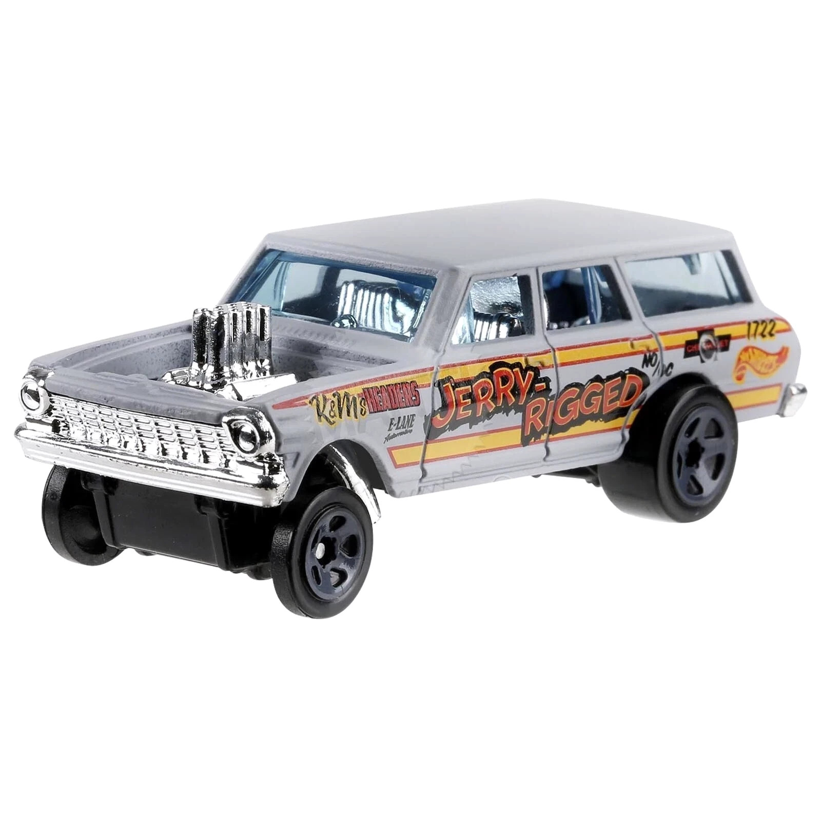 ホットウィール 64 NOVA WAGON GASSER STH Amazon.com: Hot Wheels '64 Nova Wagon Gasser Truck Die Cast