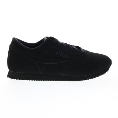 

Fila Machu 1CM00553-001 Мужские черные кроссовки из нубука Lifestyle Обувь, Черный, Fila Machu