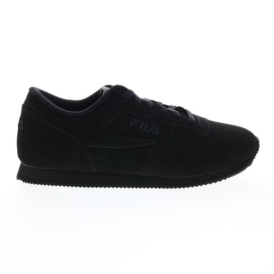 Fila Machu 1CM00553-001 Мужские черные кроссовки из нубука Lifestyle Обувь