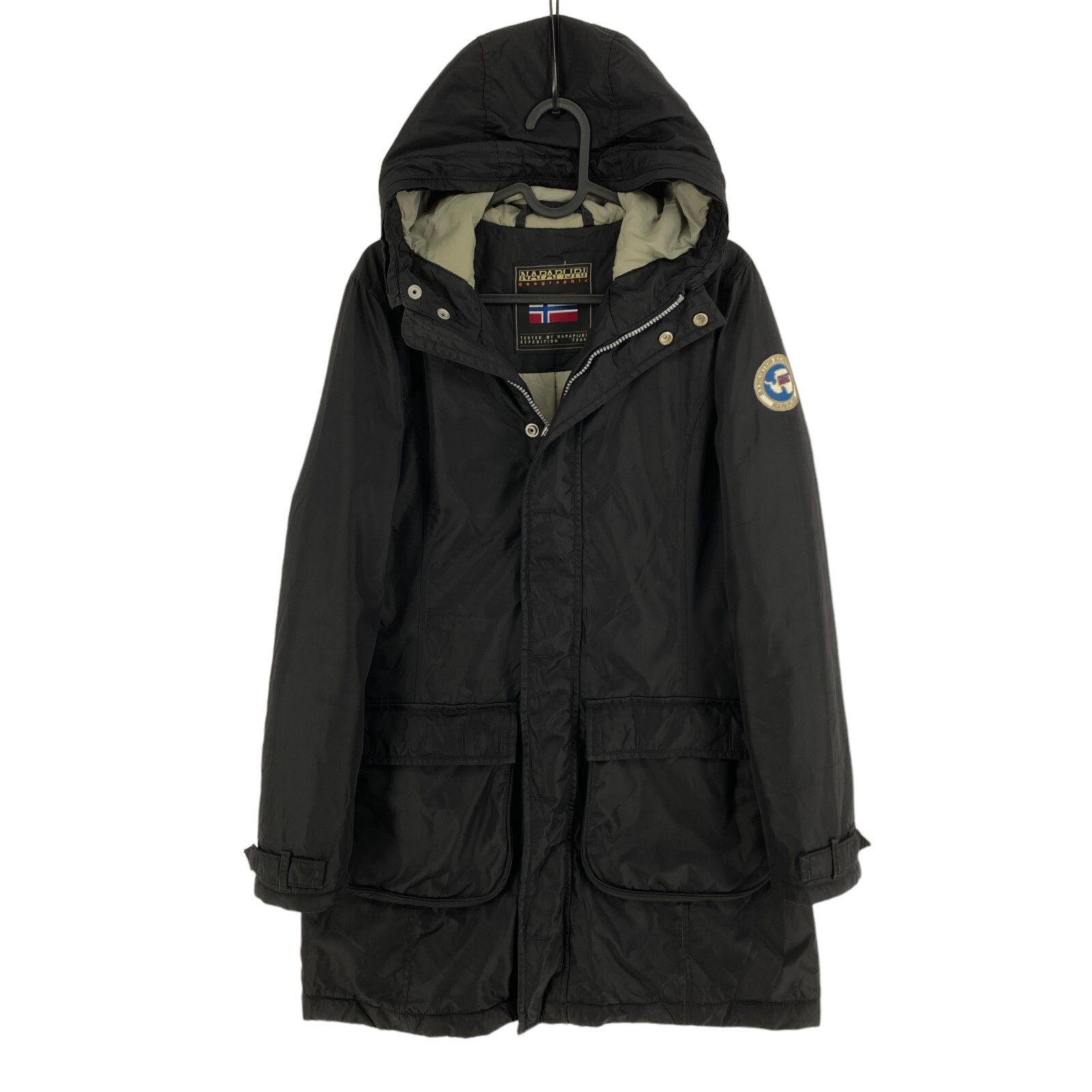 【値下げ可能】NAPAPIJRI マウンテンパーカー フリース　黒　ブラック Black Napapijri Rainforest Jacket Junior - JD Sports Global