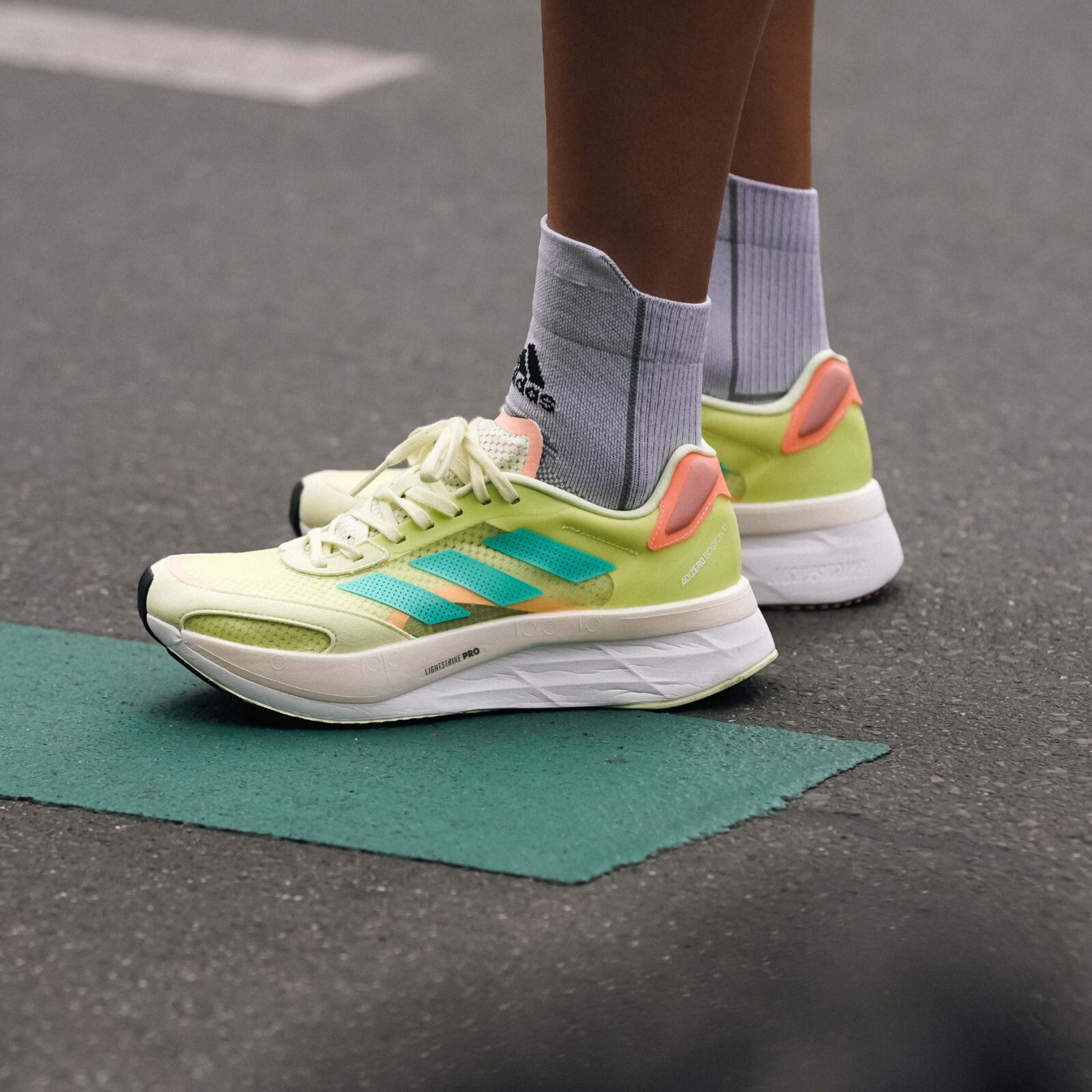 数量限定セール  Shoes Running 10 Boston Adizero Women's Adidas GY0906 eBay | スパイク・シューズ