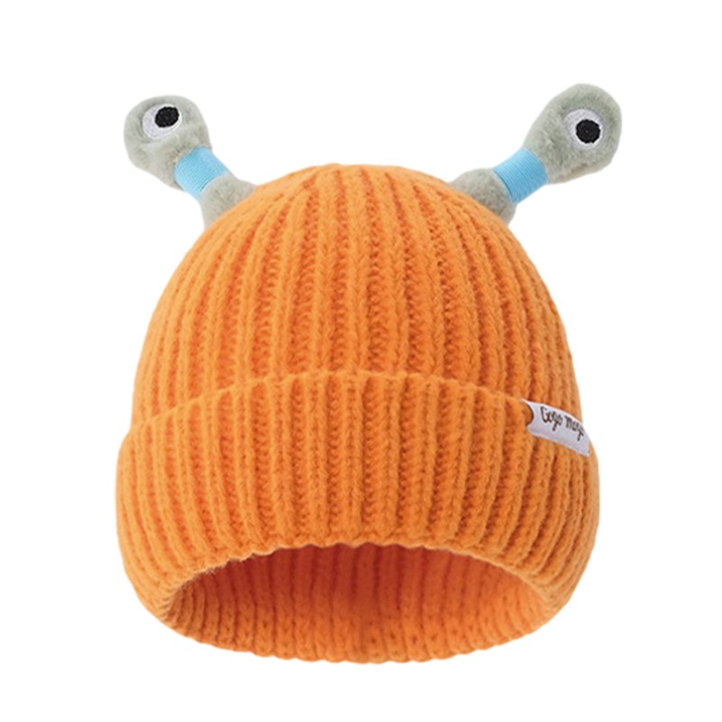 New Autumn And Winter Parent-child Beanie Hat Cute Cartoon Funny Glowing Tentac