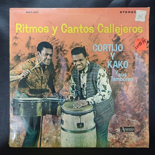 洋楽 cortijo y kako/ritmos y cantos US LP Cortijo Y Kako Y Sus Tambores – Ritmos Y Cantos Callejeros