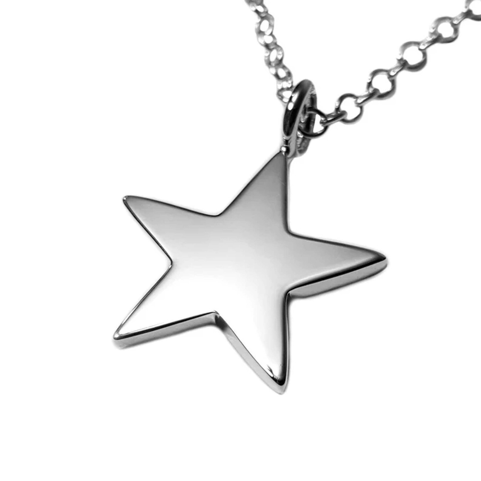 ネックレス・ペンダント Numbering Brilliant Star Pendant Necklace #7740 5BNY294 925 Sterling Silver Star Pendant Elegant Sterling Star