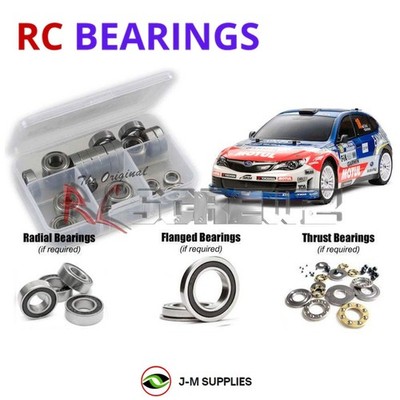 RCScrewZ Rubber Shielded Bearings tam149r for Tamiya XV-01 Pro Rally 58526 | KIT