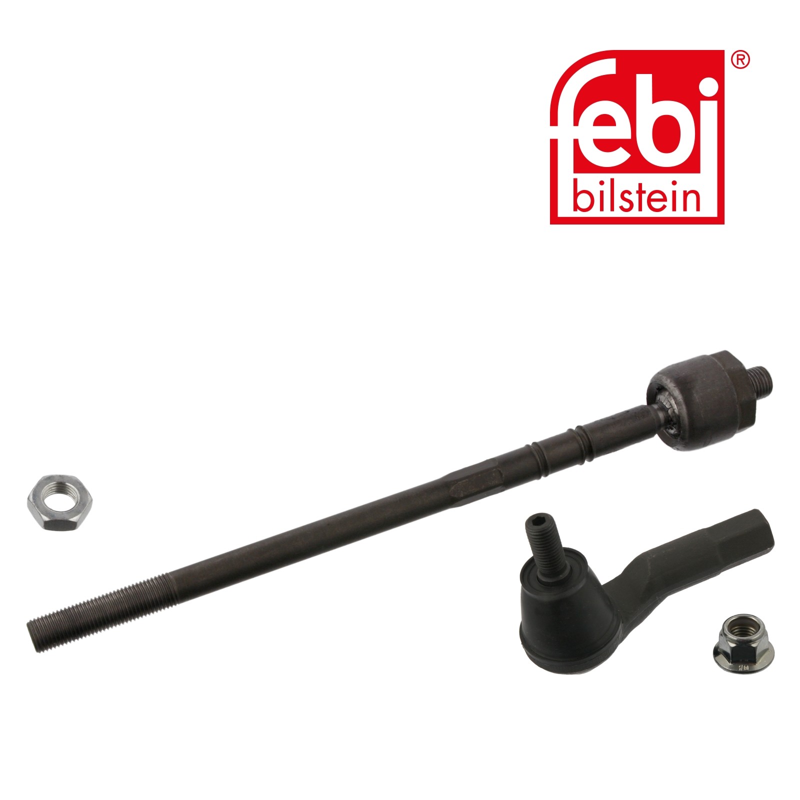 Febi Bilstein Spurstange 11856 - Mit Sicherungsmutter & Sicherungsblech, 1 Stück