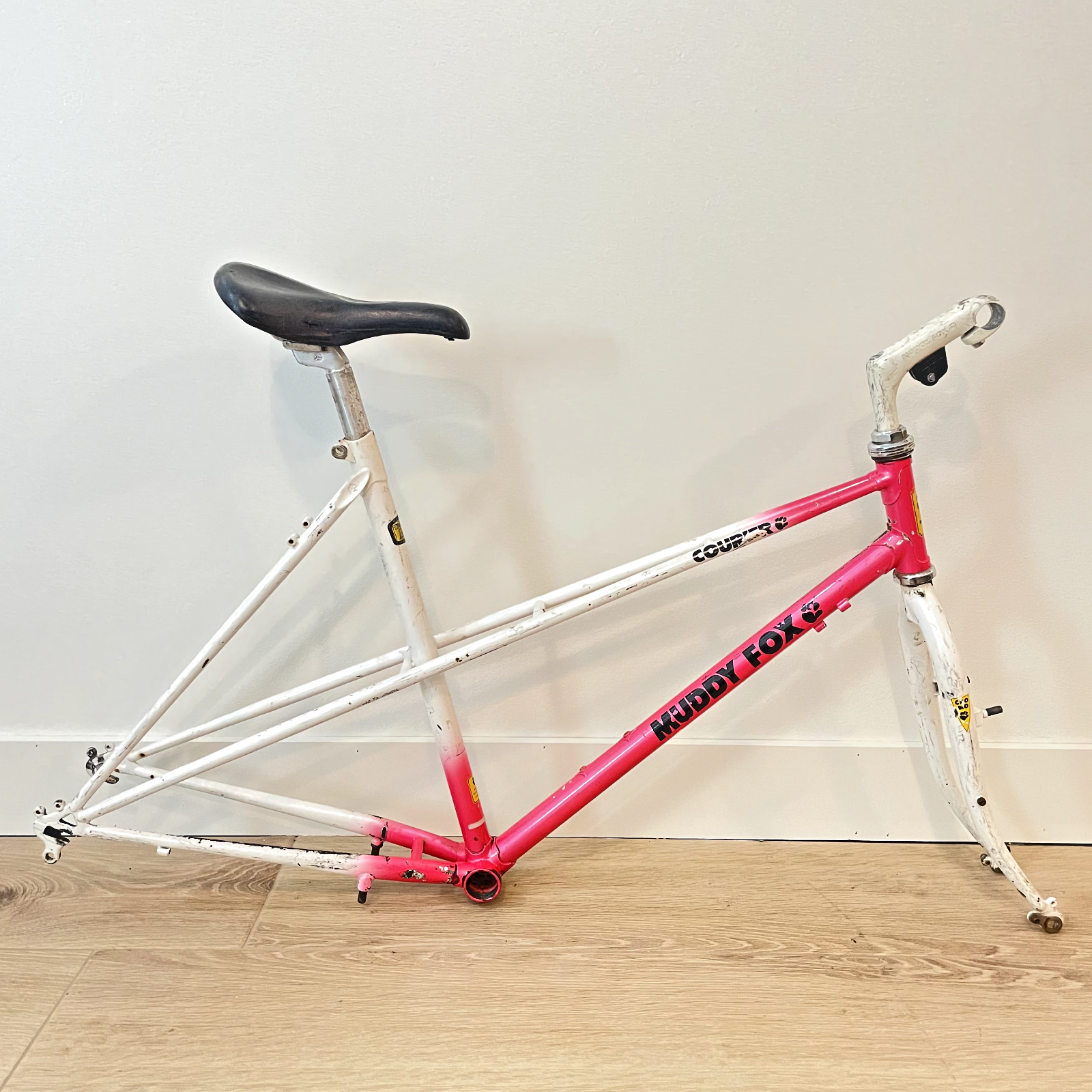 Vintage Muddy Fox Courier MTB Steel Frame Set Hand Built UK