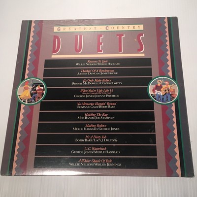 GREATEST COUNTRY DUETS Vinyl LP 1984 Epic Records FE39169 - NEW and SEALED