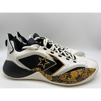 Converse All Star BB Shift Black Gold Baroque White A02517C Men's Size 11 NEW.
