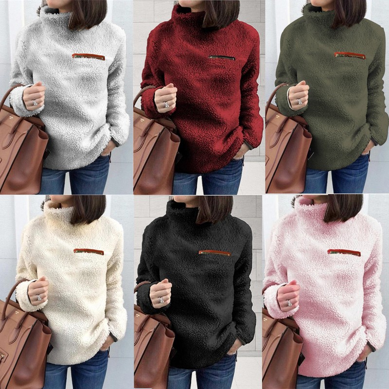 Толстовка zip Collar Sweater