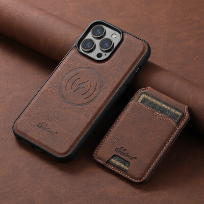 Magsafe Case with Magnetic Detachable Card Wallet For iPhone 15 Pro Max 14 13 12