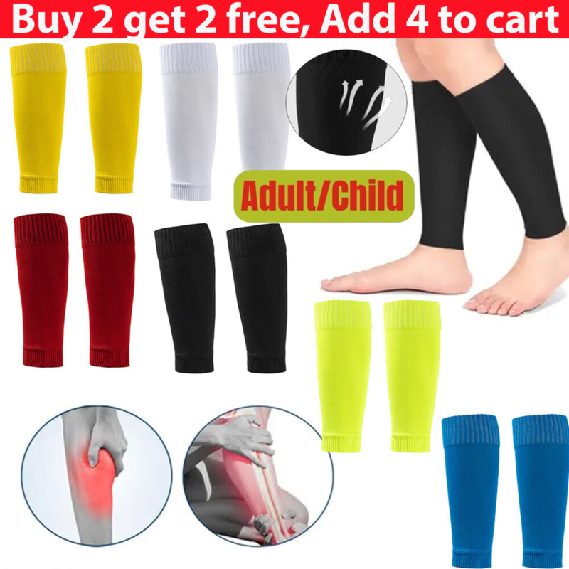 Premium Football Socks Soccer Hockey Rugby Leg Sleeve Calf Compression Socks