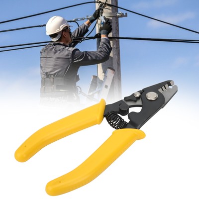 CFS 3 Fiber Wire Strippers High Hardness 3 Holes Optical Fiber Stripping Pliers