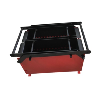 Newspaper Briquette Maker 2 Divided Grid Fire Brick Maker for Garden Outdoor
