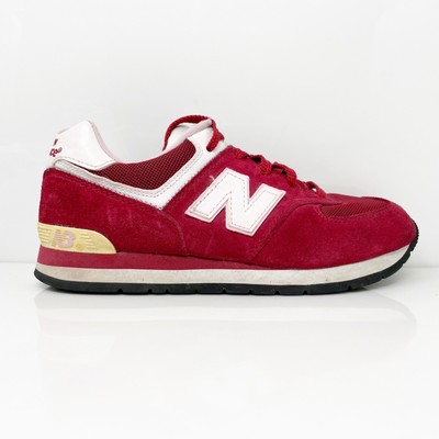 

New Balance Boys 574 KJ574VDG Красная повседневная обувь Кроссовки Размер 5 M, Красный, 574