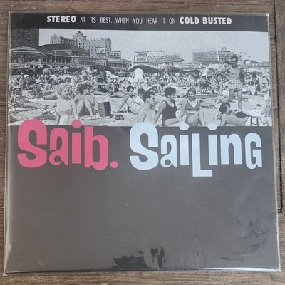 Saib. Sailing LP Pink Vinyl New / Sealed Limited Edition #000003 / 250 Downtempo