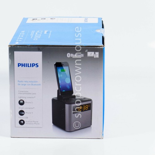 Philips AJT3300/37 Clock Radio Bluetooth iPhone, Android, Windows Phone