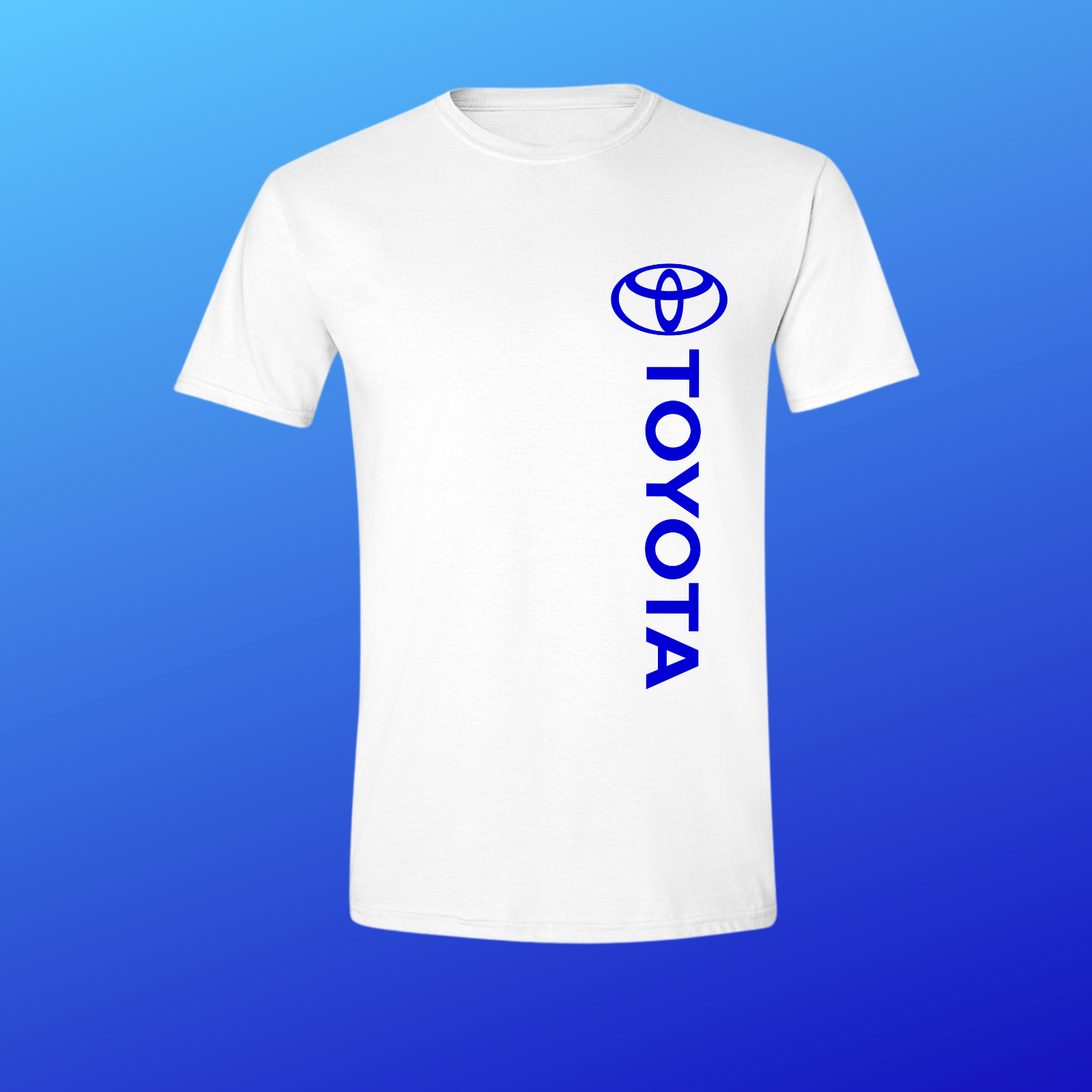 Toyota Logo T-Shirt Tundra Tacoma Scion Supra 4 Runner with FREE DECAL!!