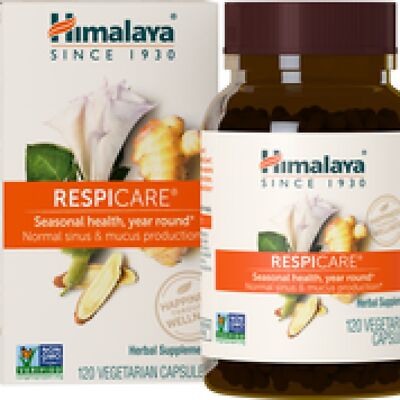 Himalaya Herbals RespiCare 120 растительных капсул