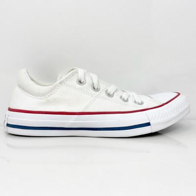 

Converse Womens CT All Star Madison 563509F Белые повседневные кроссовки, размер 5, Белый, Chuck Taylor All Star Madison