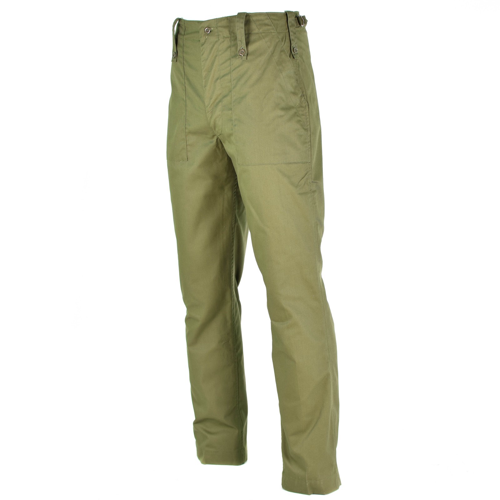 Genuine British army combat trousers O.D Green military pants lightweight  NEW | eBay