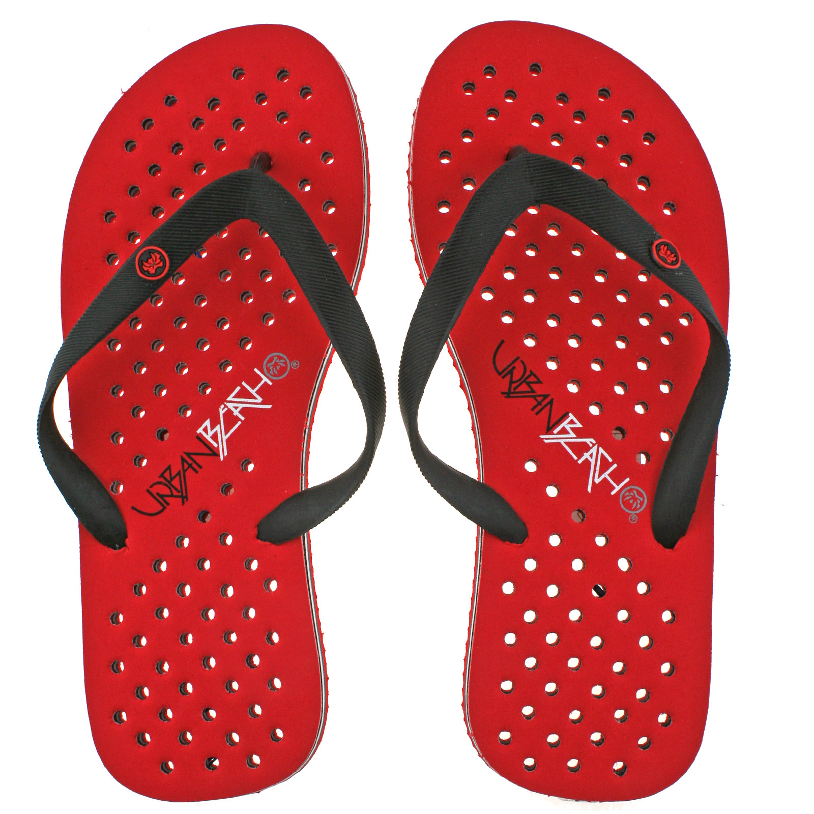 red flip flops mens