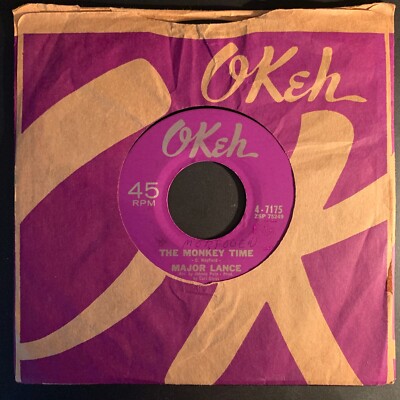 Major Lance - The Monkey Time / Mama Didn't Know - Soul Dancer 45rpm - 1963 NM